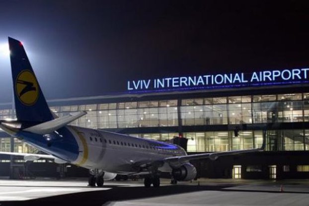 Lviv International Airport Ukraine Passenger Jet