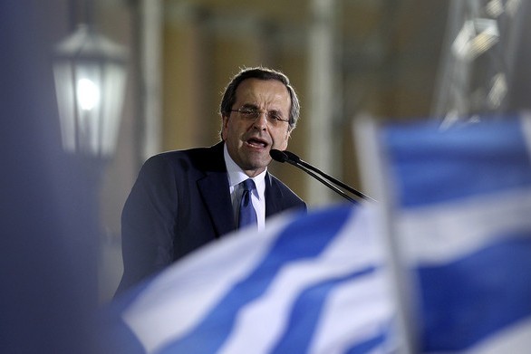 Греция Премьер-Министр Антонис Самарас