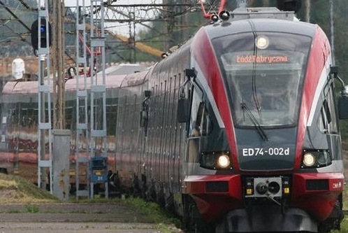 Польша ЖД Железная Дорога Поезд