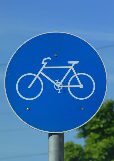 Велосипедная Дорожка Велодорожка Дорожный Знак